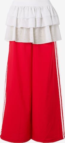 ADIDAS ORIGINALS - Bootcut Pantalón 'FB' en rojo: frente