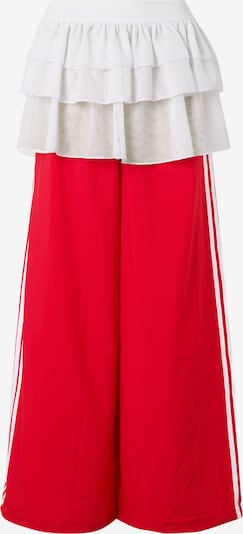 Kelnės 'Adillenium' iš ADIDAS ORIGINALS, spalva – ryškiai raudona / balta, Prekių apžvalga