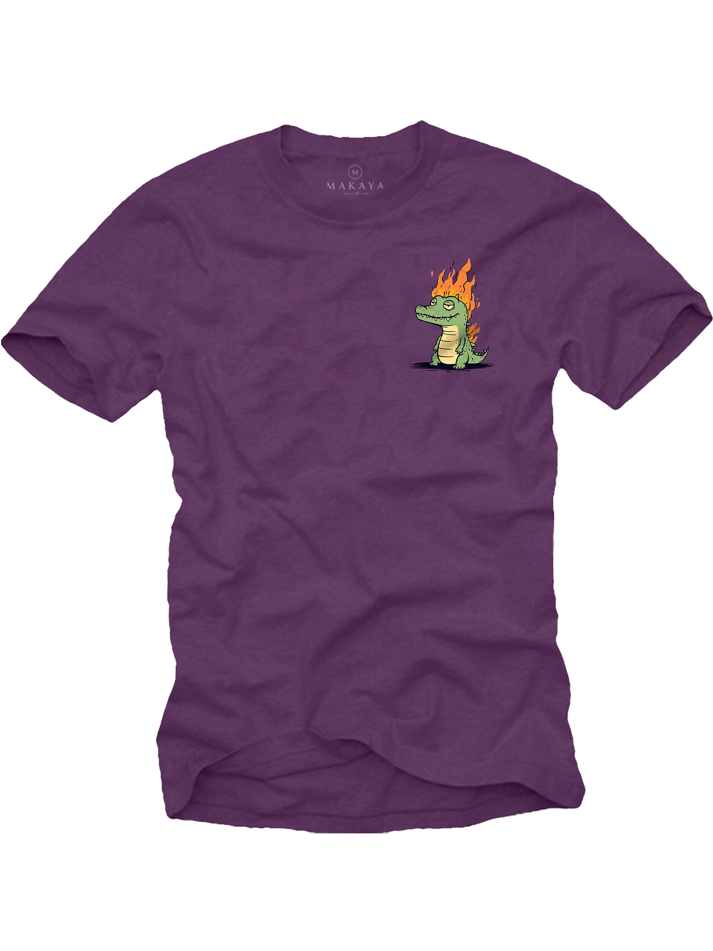MAKAYA Shirt‌‌‌ in Lila: Vorderseite
