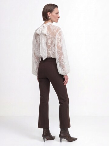 Chemisier Rich & Royal en blanc