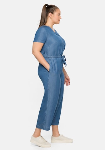 SHEEGO Jumpsuit in Blauw