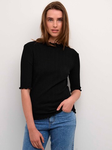 KAREN BY SIMONSEN - Camisa 'Candace' em preto: frente