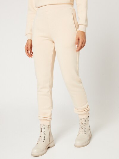 Guido Maria Kretschmer Collection Hose 'Silene' in beige, Modelansicht