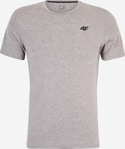 4F T-Shirt fonctionnel en gris chiné, Vue avec produit