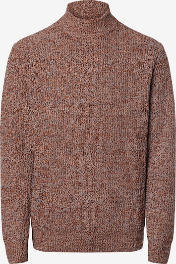 Nils Sundström Pull-over en beige / marron / orange, Vue avec produit