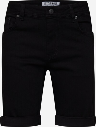 JUST JUNKIES Shorts 'Mike' in schwarz, Produktansicht