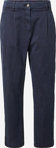 ESPRIT - Pantalón plisado en azul: frente