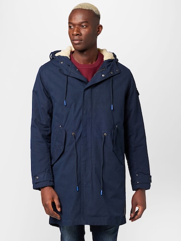 SCOTCH & SODA Winter parka in Blue: front