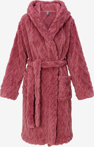LingaDore Bademantel in Pink: Vorderseite