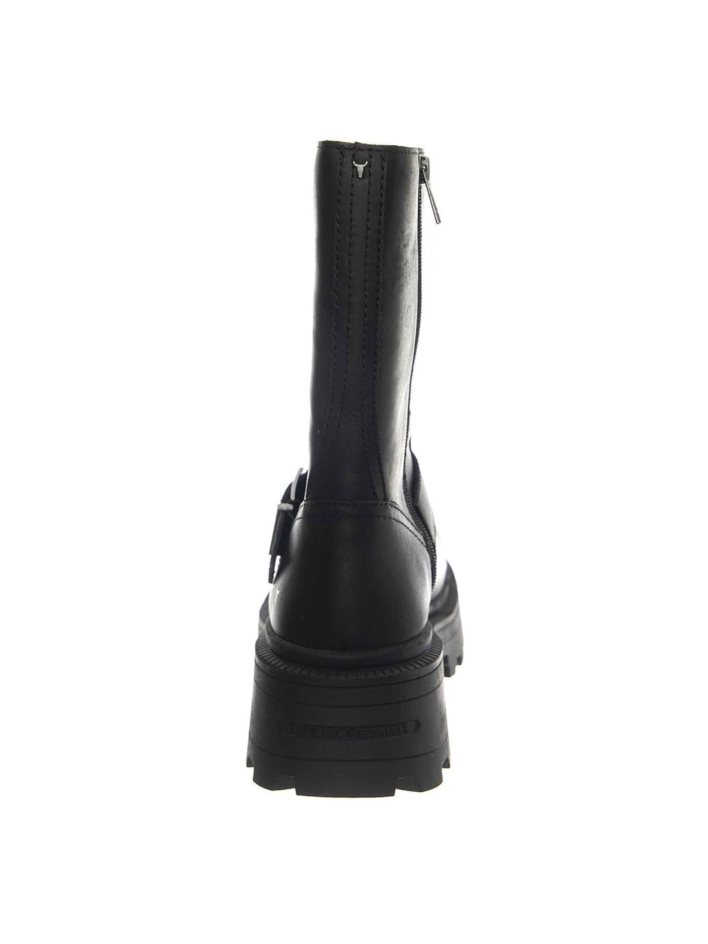 Stivale 'Teasin Black Rock Leather Boots' di Windsor Smith in nero