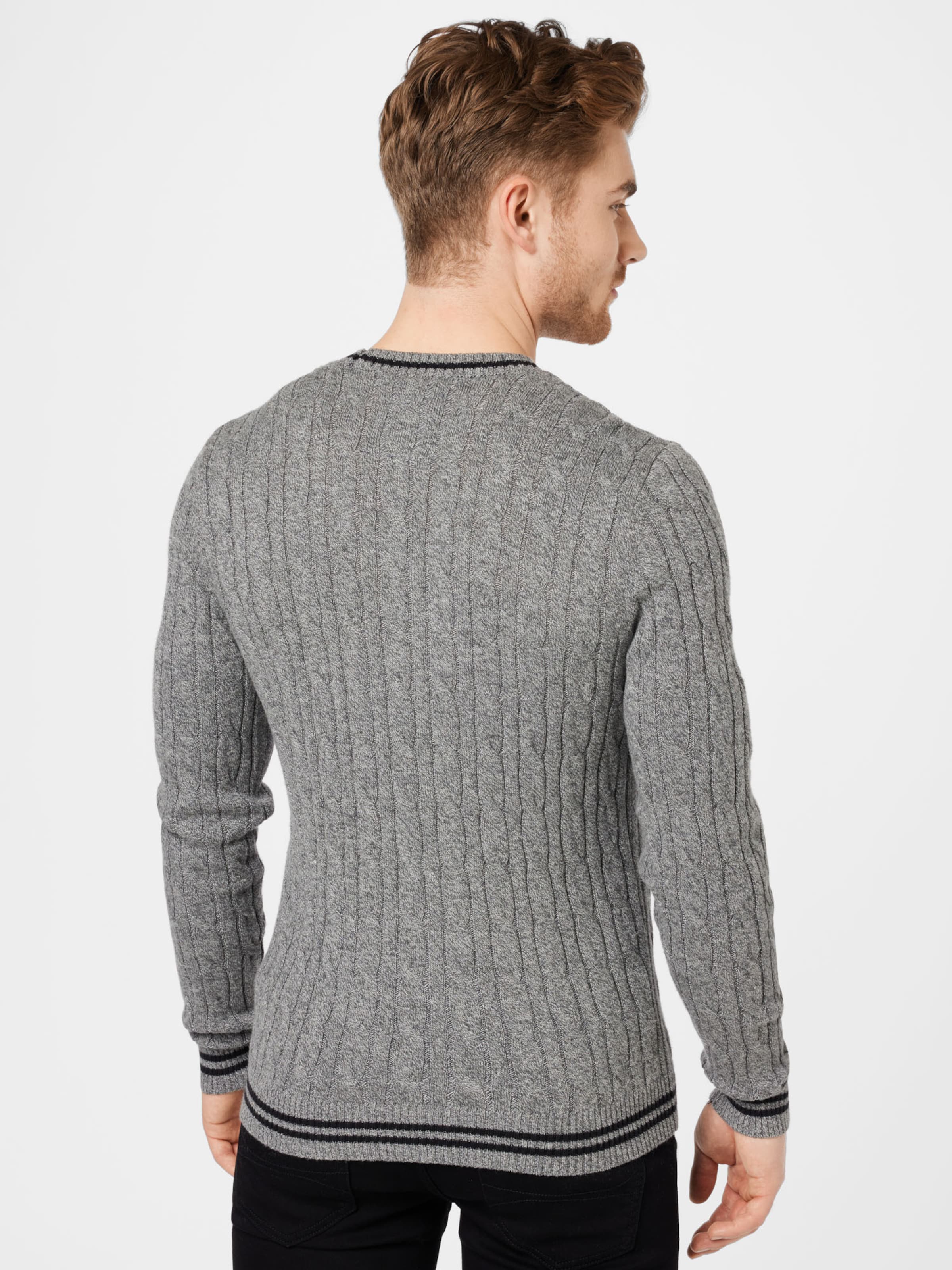 Männer Pullover & Strick HOLLISTER Pullover in Graumeliert - SO52766 Männer Pullover & Strick HOLLISTER Pullover in Graumeliert - SO52766
