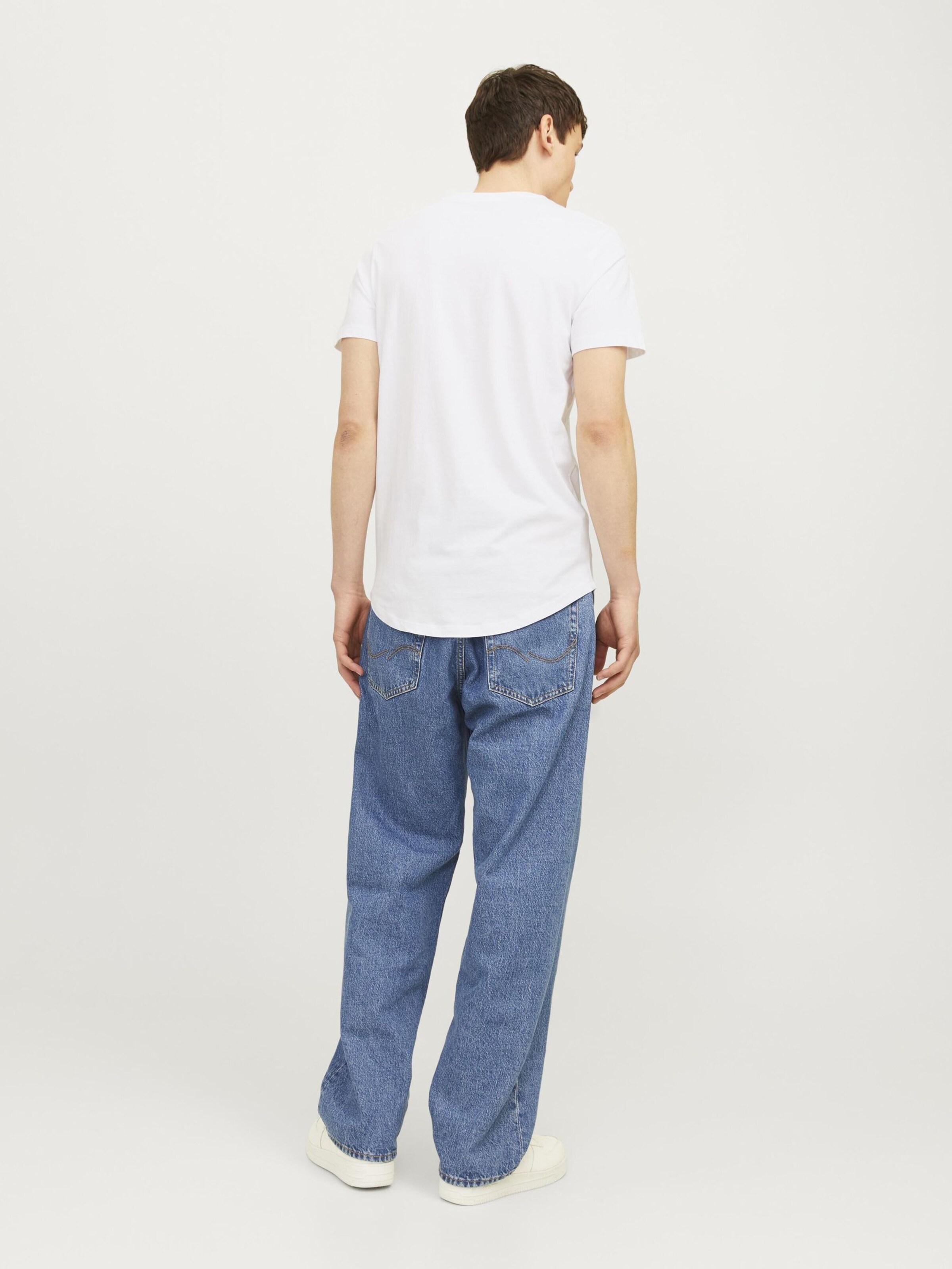 JACK & JONES Póló 'JJENoa' - fekete