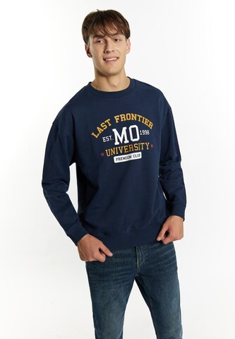 MO Sweatshirt 'Mimo' i blå: forside