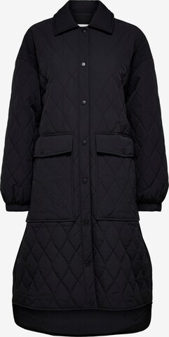 SELECTED FEMME Between-seasons coat 'MIA' in Black: front