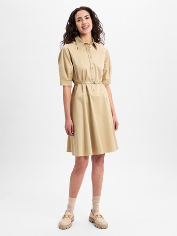 BOSS Shirt dress ' Delaurena ' in Beige: front