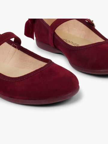 Ballerines Pisamonas en rouge