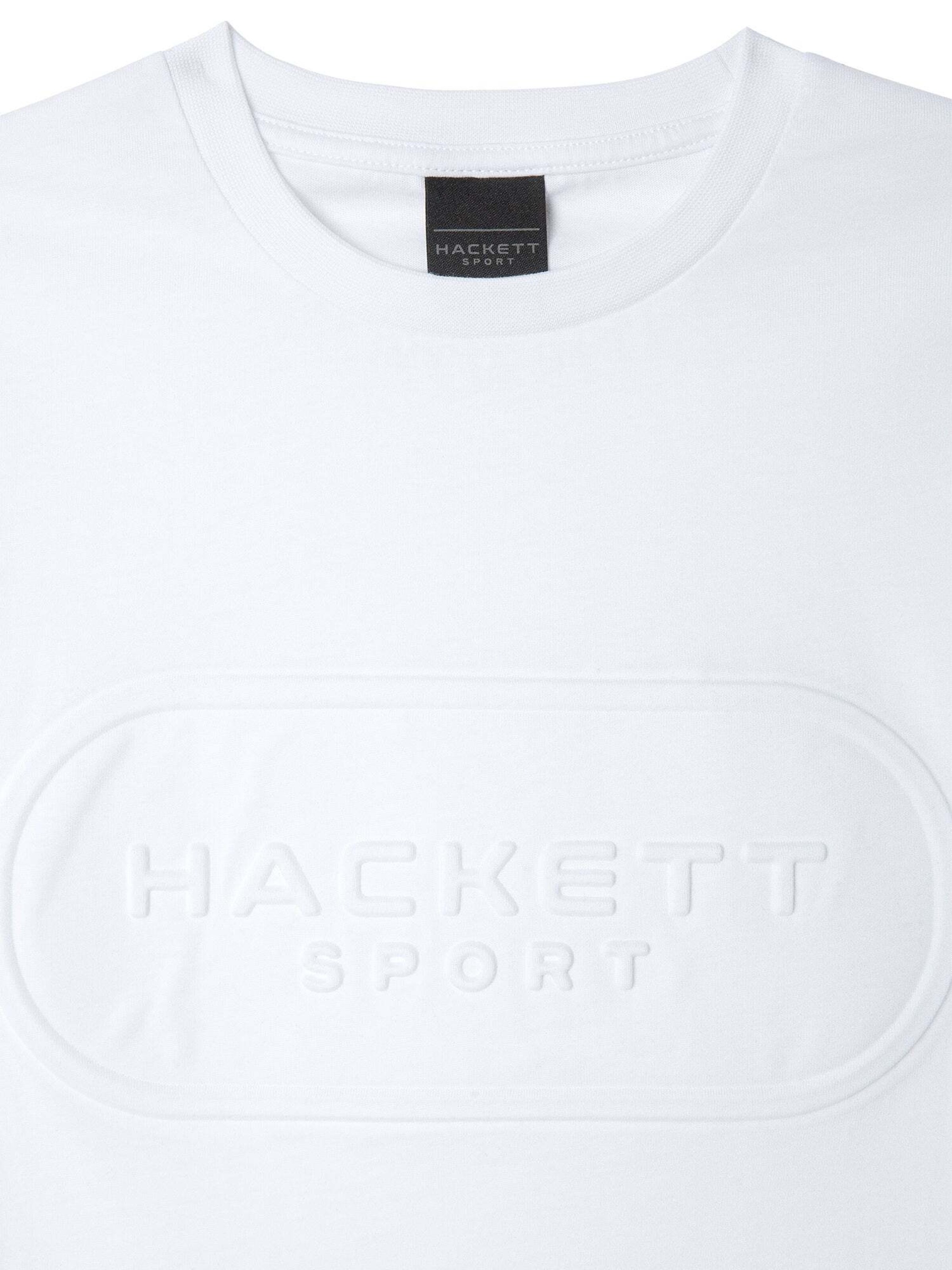 Maglietta 'Club' di Hackett London in bianco