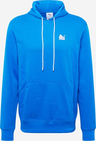 PUMA - Sweatshirt de desporto em azul: frente