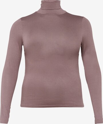 Guido Maria Kretschmer Curvy Shirt 'Rana' in Bruin: voorkant