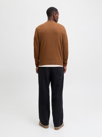 Pull-over 'JJEEMIL' JACK & JONES en marron