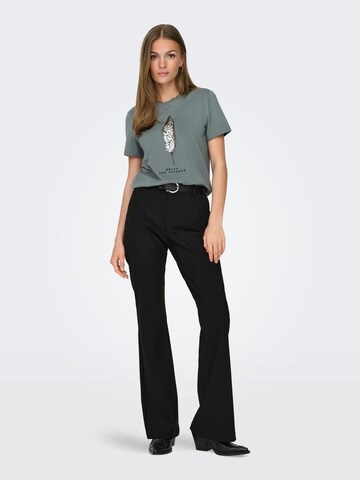évasé Pantalon 'ONLTravel' ONLY en noir
