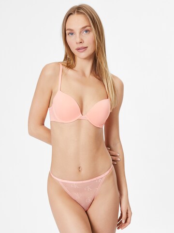 Calvin Klein Underwear Normální Podprsenka – oranžová