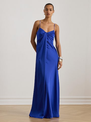 Lauren Ralph Lauren Вечерна рокля в синьо: отпред