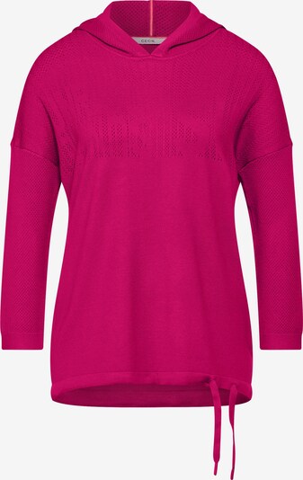 CECIL Sweater in Dark pink, Item view