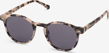 Kapten & Son - Gafas de sol 'Marais Sand Tortoise Black' en marrón: frente