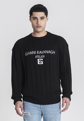 Pull-over 'Atelier' Gianni Kavanagh en noir : devant