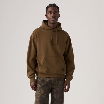 LEVI'S ® Dressipluus 'WORKWEAR', värv pruun: eest vaates
