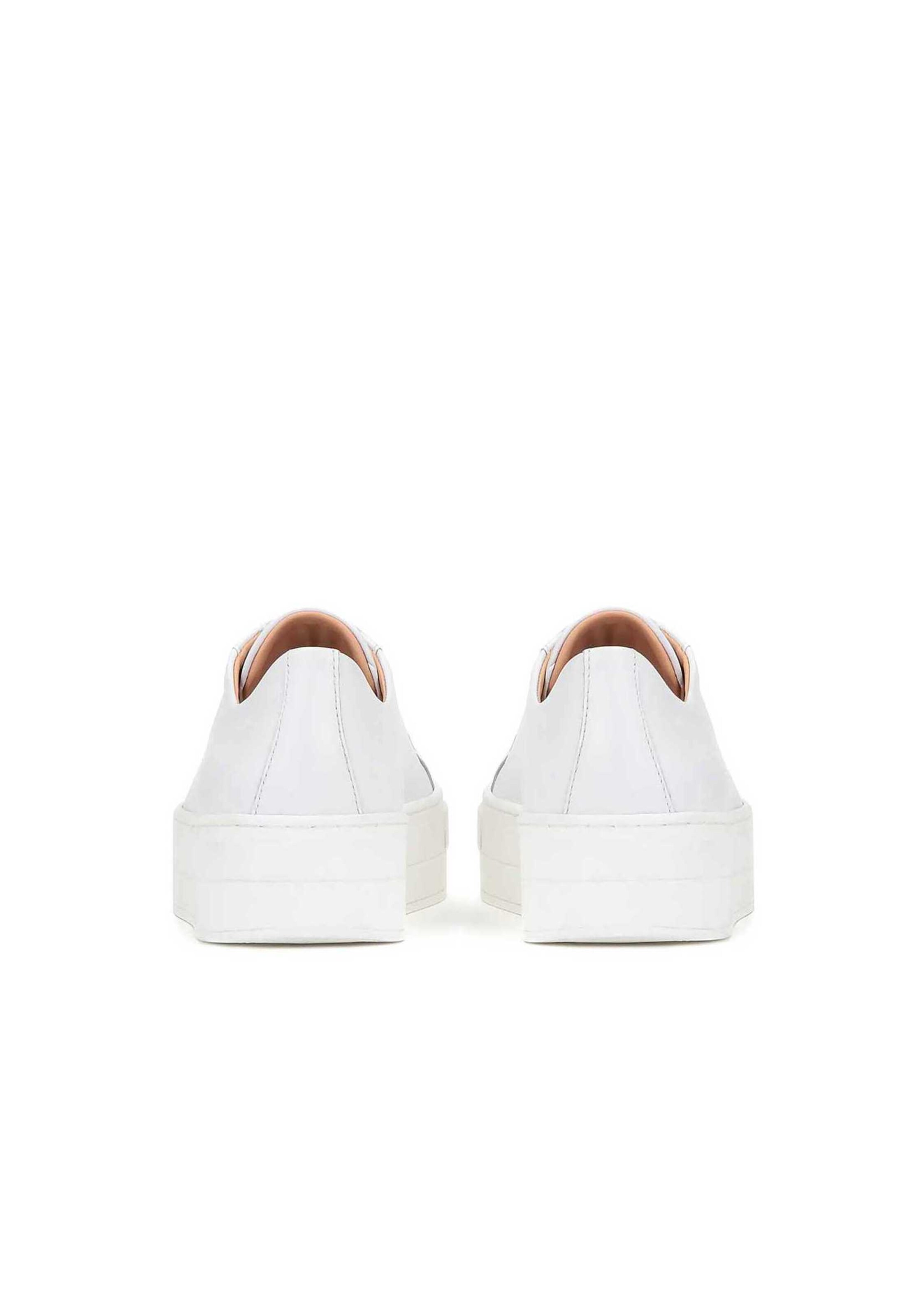 Sneaker low de la Kazar pe alb