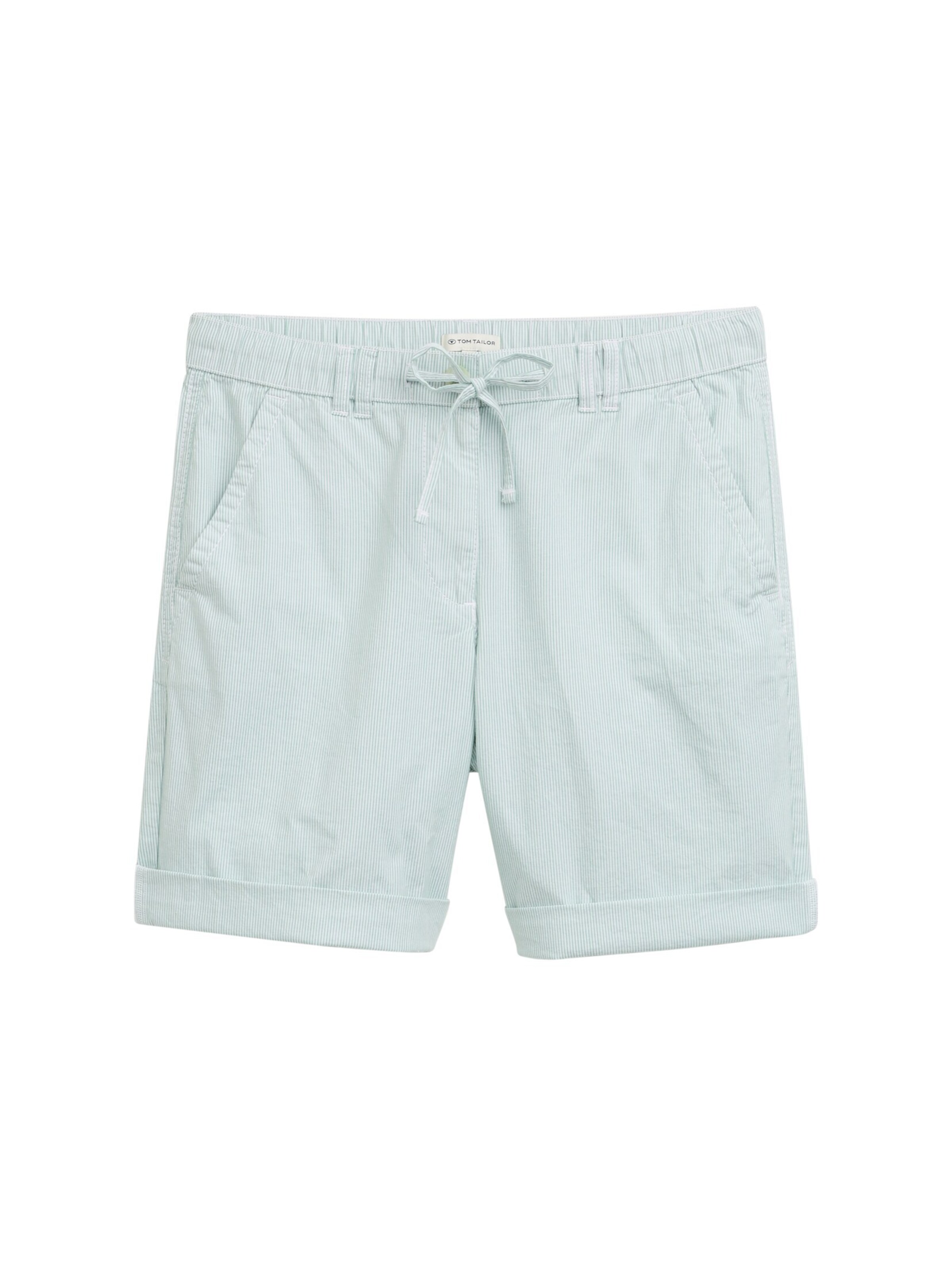 TOM TAILOR Chino trousers in Green: front