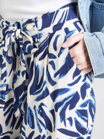 Hailys Wide leg Παντελόνι πλισέ 'Ci44ra' σε μπλε