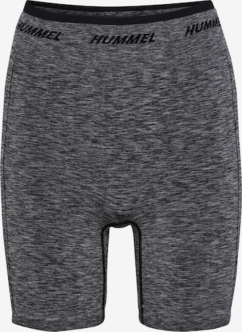 Hummel Skinny Sports trousers in Grey: front