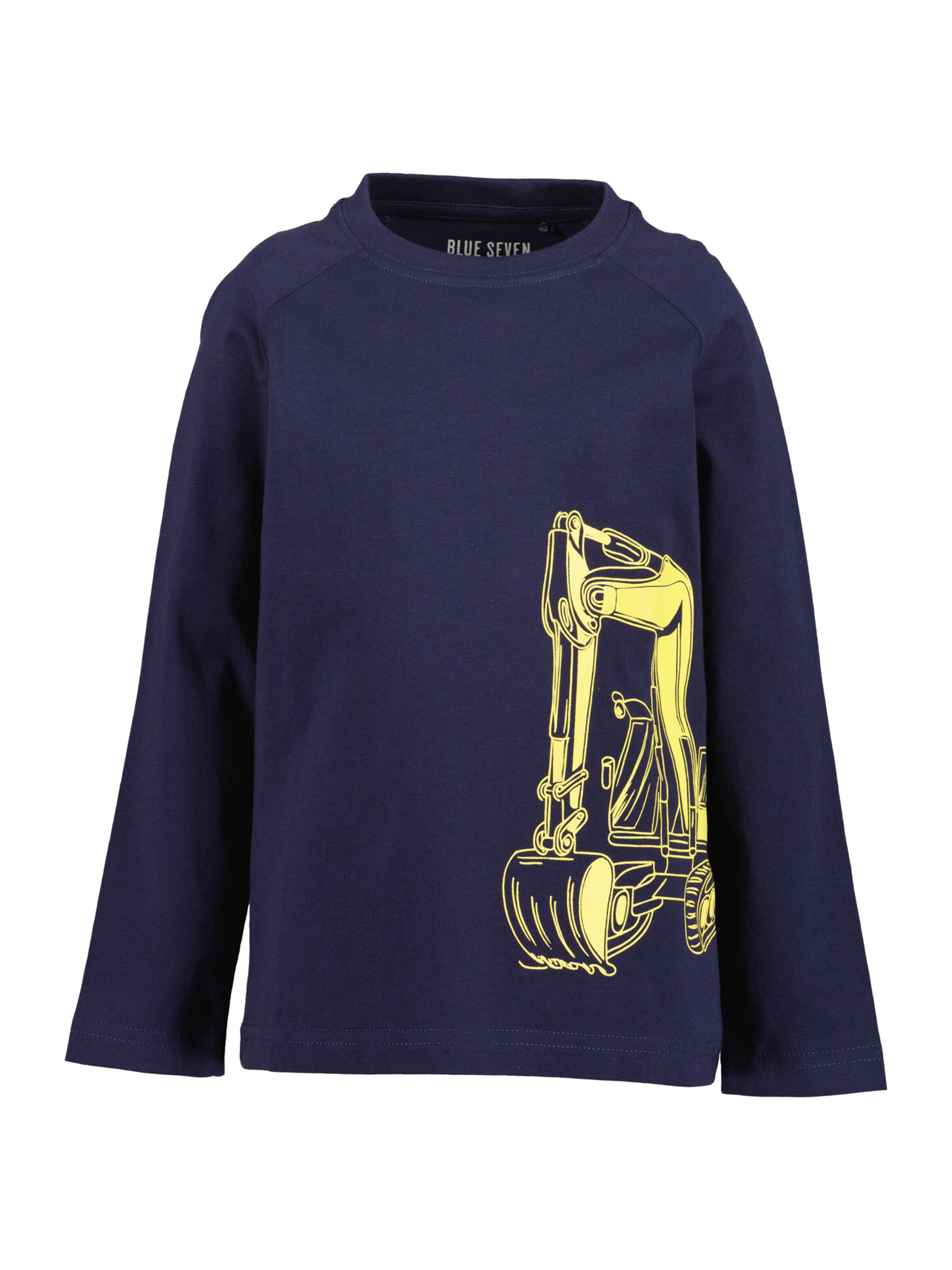 BLUE SEVEN T-shirt i blå: framsida
