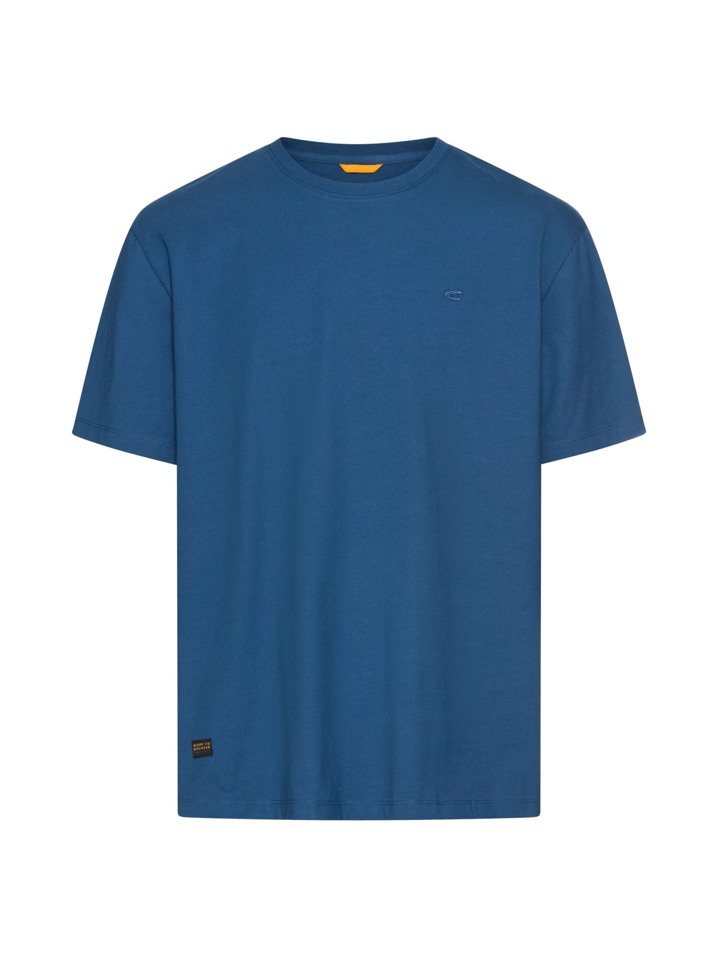 CAMEL ACTIVE T-Shirt im Relaxed Fit in Blau: Vorderseite