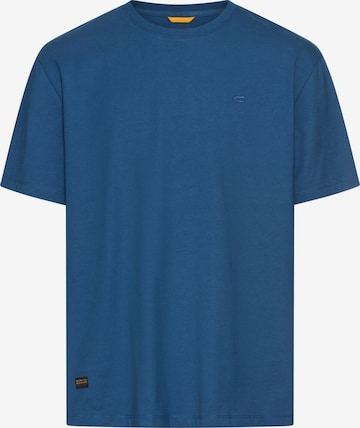 CAMEL ACTIVE T-Shirt im Relaxed Fit in Blau: Vorderseite