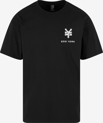 ZOO YORK T-Shirt in Schwarz: predná strana