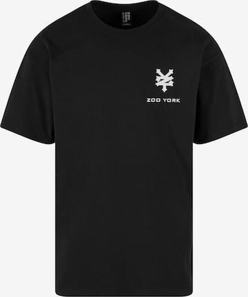 T-Shirt ZOO YORK en noir : devant