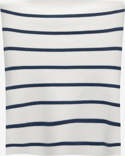 Pull&Bear Tops en tricot en bleu marine / blanc, Vue avec produit
