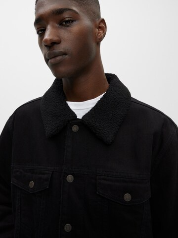 Pull&Bear Between-season jacket in Black