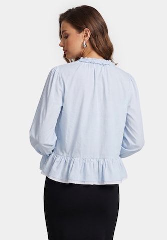 faina - Blusa en azul