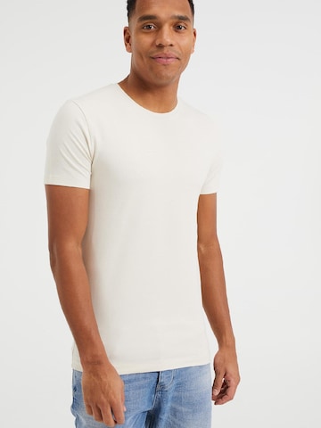 WE Fashion - Camiseta en blanco