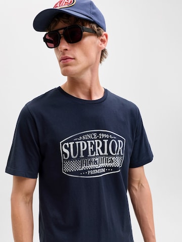 zils Jack & Jones Premium T-Krekls 'JPRBLUNOAH'