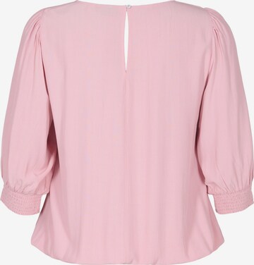 Zizzi Blouse 'Blach' in Roze