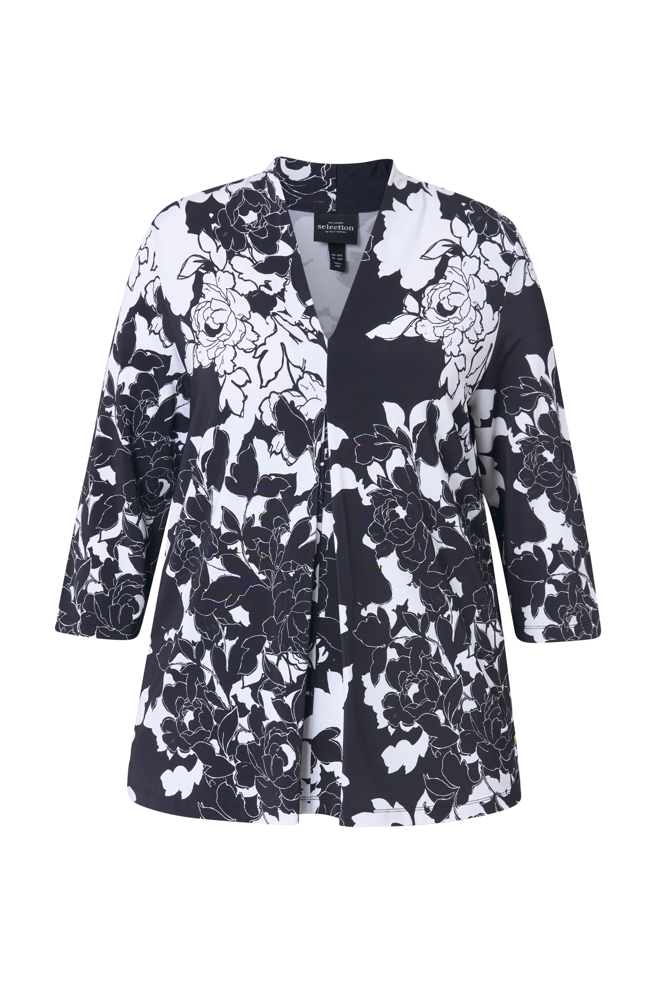 Ulla Popken Blouse in Wit: voorkant