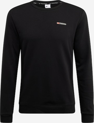 NIKE Sport sweatshirt i svart: framsida