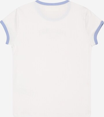 T-Shirt 'ESSENTIALS' Abercrombie & Fitch en blanc