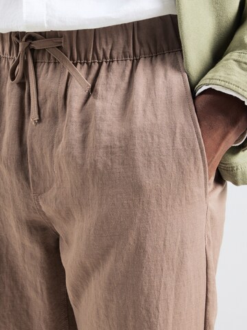 Only & Sons Regular Pants 'ONSSINUS' in Brown